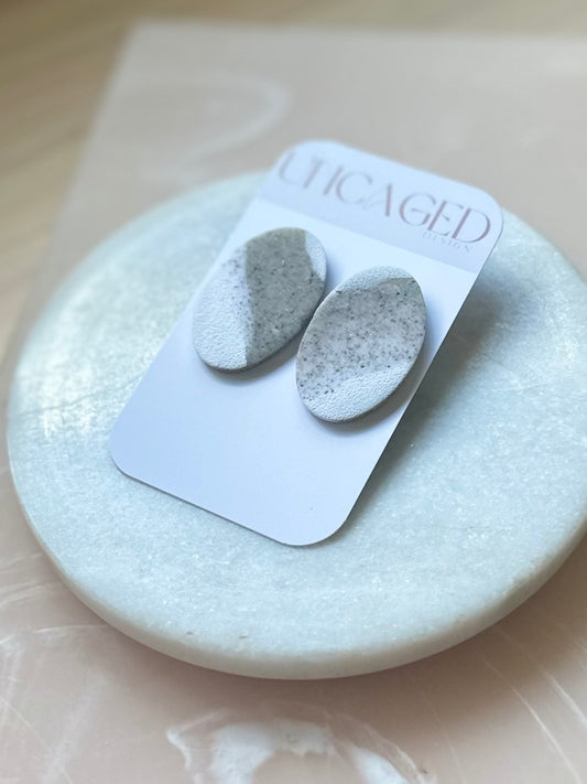 Stone statement studs