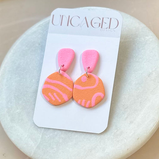 Orange/Pink drops